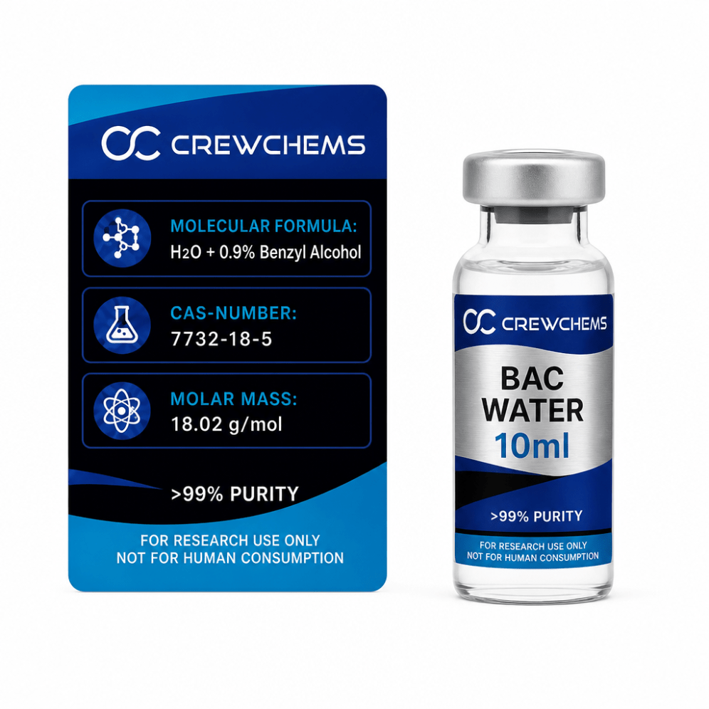 Bacteriostatic Water (BAC) – 10mL - CrewChems