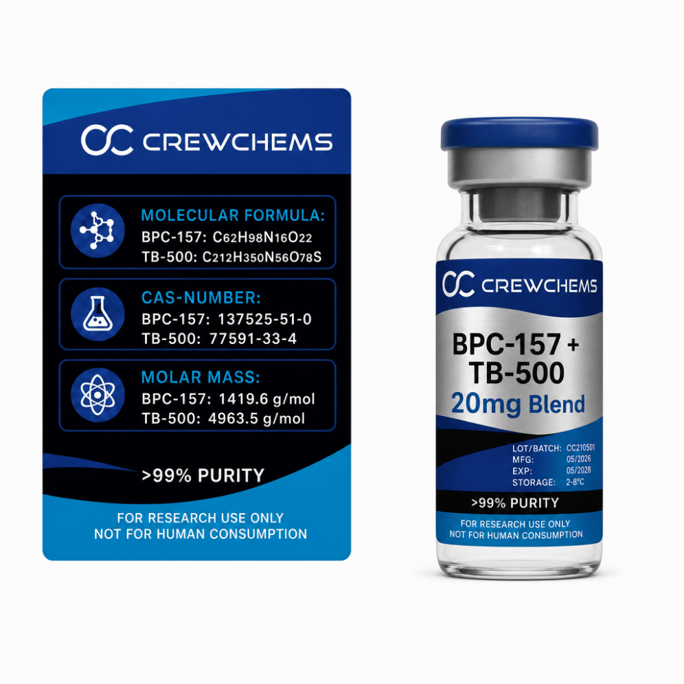 BPC-157 / TB-500 Blend – Vial - CrewChems