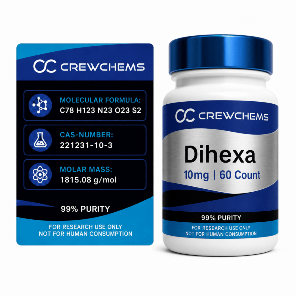 Dihexa – 10mg Capsules - CrewChems